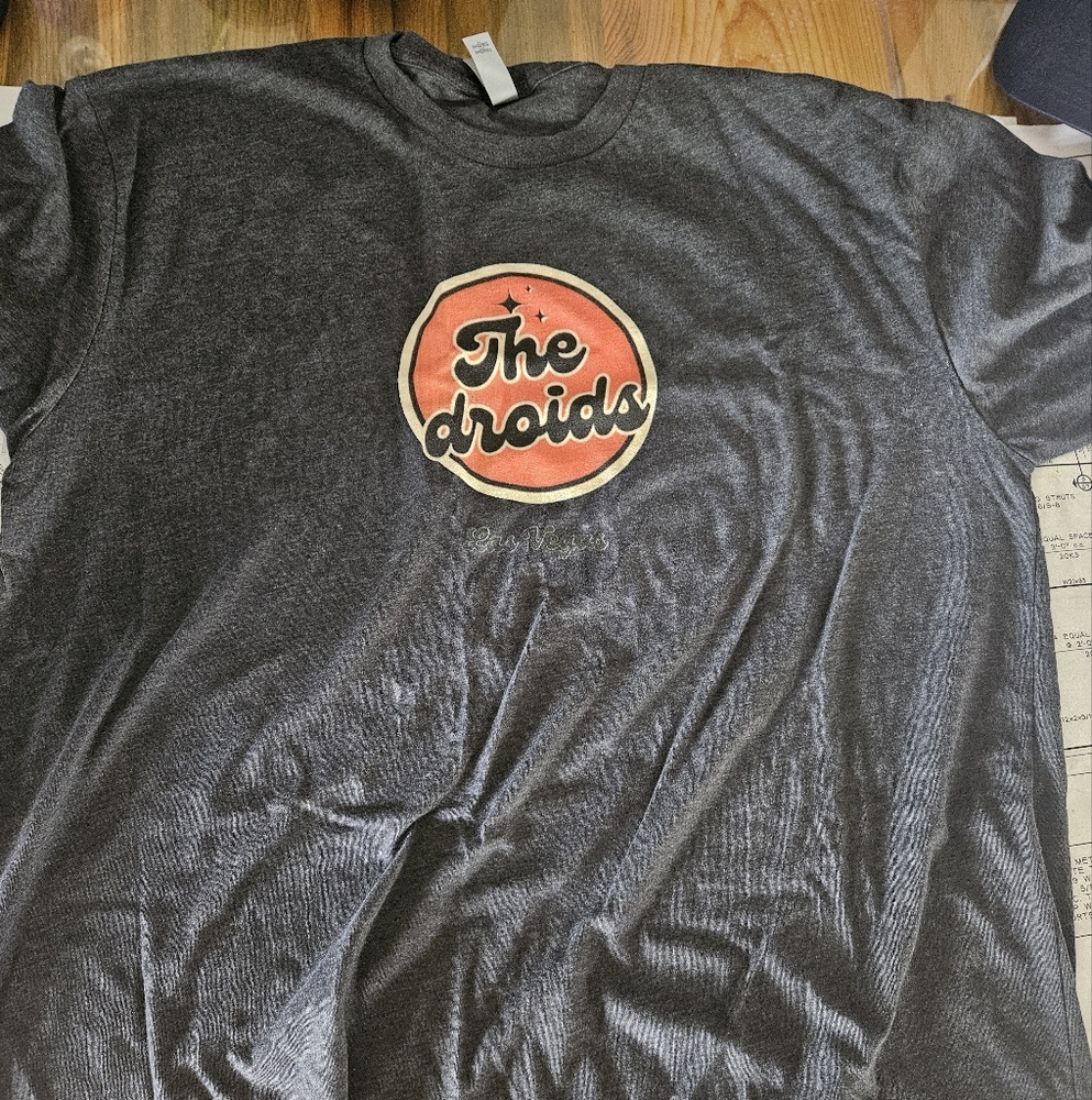 Next Level Apparel Gray 'The Droids' Tee